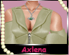 AXL Lemon Leather Dress