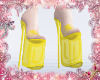 Gyaru heels yellow