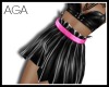 ~aGa~ Leather skirt 