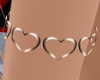 Gold Heart Armband V2