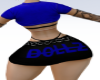 DOLLZ Mini SKirt BLUE