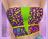 Graphic corset