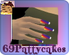 ~PC~Rainbow nails