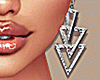 Triangle|Silver Earring