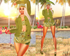 Safari Summer Camping Travelling Model Casual