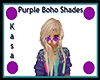 Purple Boho Shades