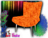 Chair vintage orange