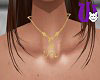 Doc Gold F Necklace