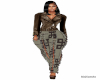 Laceum Ol Grn Prnt pants