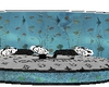 LV aquarium bed