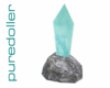 Aquamarine Crystal Rock