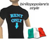 rent only shirt