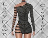 Black Animalistic Dress