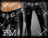 {fm} zed leather pants