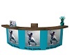 Hip Hop Brown Teal Desk