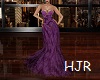 Purple Long Dress Gown