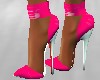 Hot Neon Pink Stilettos