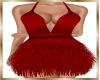 (D)Red Cocktail Dress