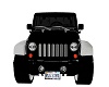 LL~BLACK & SILVER JEEP