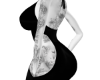 Sally  Queen SatinBlack