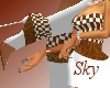 *sky*Brownleather/Boots