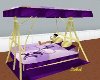Purple Dream Swing Bed