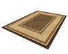 Brown and beige rug
