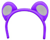 Purple Bear HeadBand