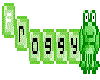 Froggy sticker
