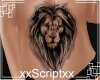 SCR. Lion Tummy Tat