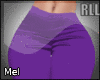 Purple Satin Pants