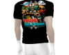 DOLPHINS DBLE SDED BLK T