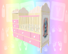 Baby Girl Dumbo Crib