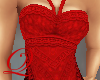 Sweet Red Lace Dress
