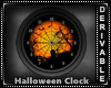 Halloween Wall Clock