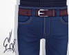 .E. Dark Blue Jeans