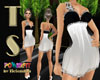 TS Blk-White Dress Pwfit