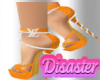 [D]LV Orange Heels