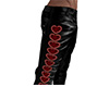 Hearts Leather Pants (M)