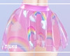 T! Pink Rainbow Skirt RL