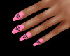 Virgo Pink Nails