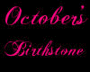 Octobers Birthstone