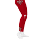 Red Prad Leggings