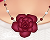 🩷 Red Rose Necklace