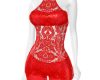 ~Pretty Lace Jumper Red