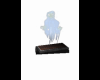 Spooky rising ghost