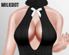 Sophia Black Bow