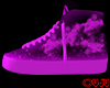 Purple Neon Shoes M