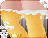 [Pets] Socks | Yellow/W