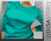 [D] Sweater turquoise F: